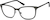 Angle view of Square Glasses 3221821 in Black thumbnail
