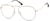 Angle view of Aviator Glasses 3222121 in Black thumbnail