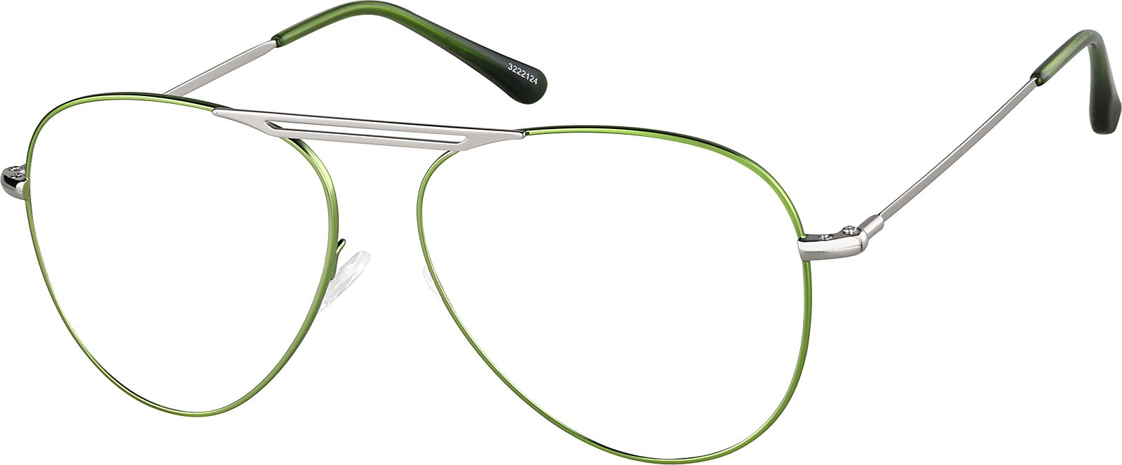Black Aviator Glasses #3222121 | Zenni Optical