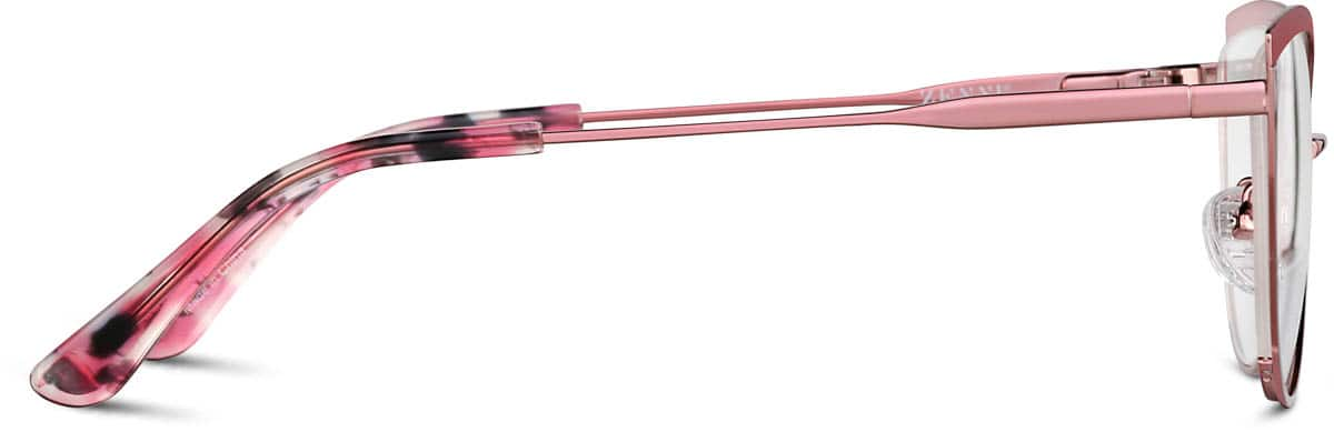 Side view of Cat-Eye Glasses 3222218 in Red