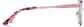 Side view of Cat-Eye Glasses 3222218 in Red thumbnail