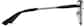 Side view of Cat-Eye Glasses 3222221 in Black thumbnail