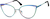 Angle view of Cat-Eye Glasses 3222229 in Multicolor thumbnail