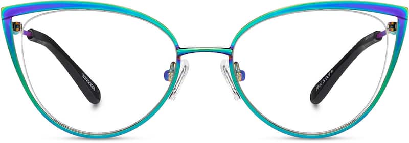 Multicolor Cat-Eye Glasses