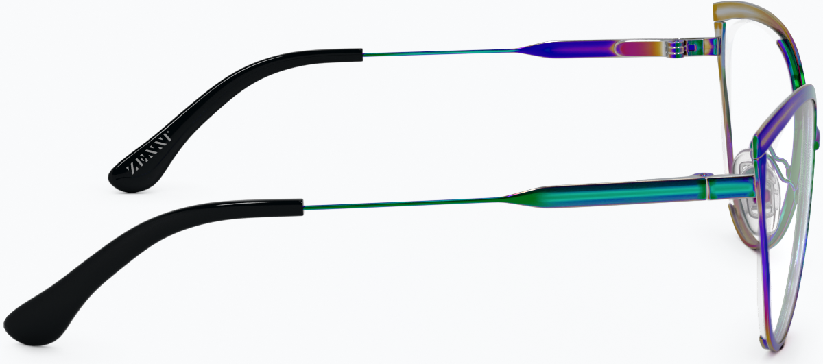Side view of Cat-Eye Glasses 3222229 in Multicolor thumbnail