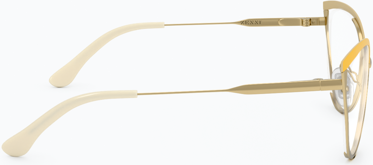 Side view of Cat-Eye Glasses 3222242 in Orange thumbnail