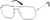Angle view of Aviator Glasses 3222321 in Black thumbnail