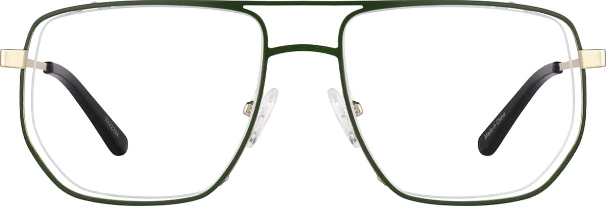 Black Aviator Glasses #3222321 | Zenni Optical