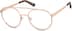 Aviator Glasses 3222419 in Rose Gold