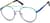 Angle view of Aviator Glasses 3222429 in Multicolor thumbnail
