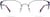 Front view of Cat-Eye Glasses 3222517 in Ultraviolet thumbnail