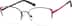 Cat-Eye Glasses 3222521 in Red