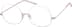 Oval Glasses 3222830 in White