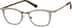 Rectangle Glasses 3223115 in Bronze