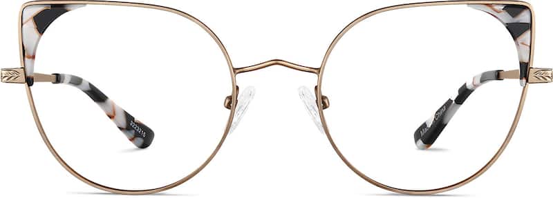 Brown Cat-Eye Glasses