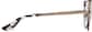 Side view of Cat-Eye Glasses 3223215 in Brown thumbnail