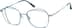 Square Glasses 3223324 in Turquoise