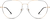 Front view of Aviator Glasses 3223621 in Black thumbnail