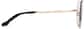 Side view of Aviator Glasses 3223621 in Black thumbnail