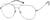 Angle view of Aviator Glasses 3223624 in Turquoise thumbnail