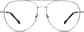 Front view of Aviator Glasses 3223624 in Turquoise thumbnail