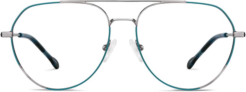 Turquoise Aviator Glasses