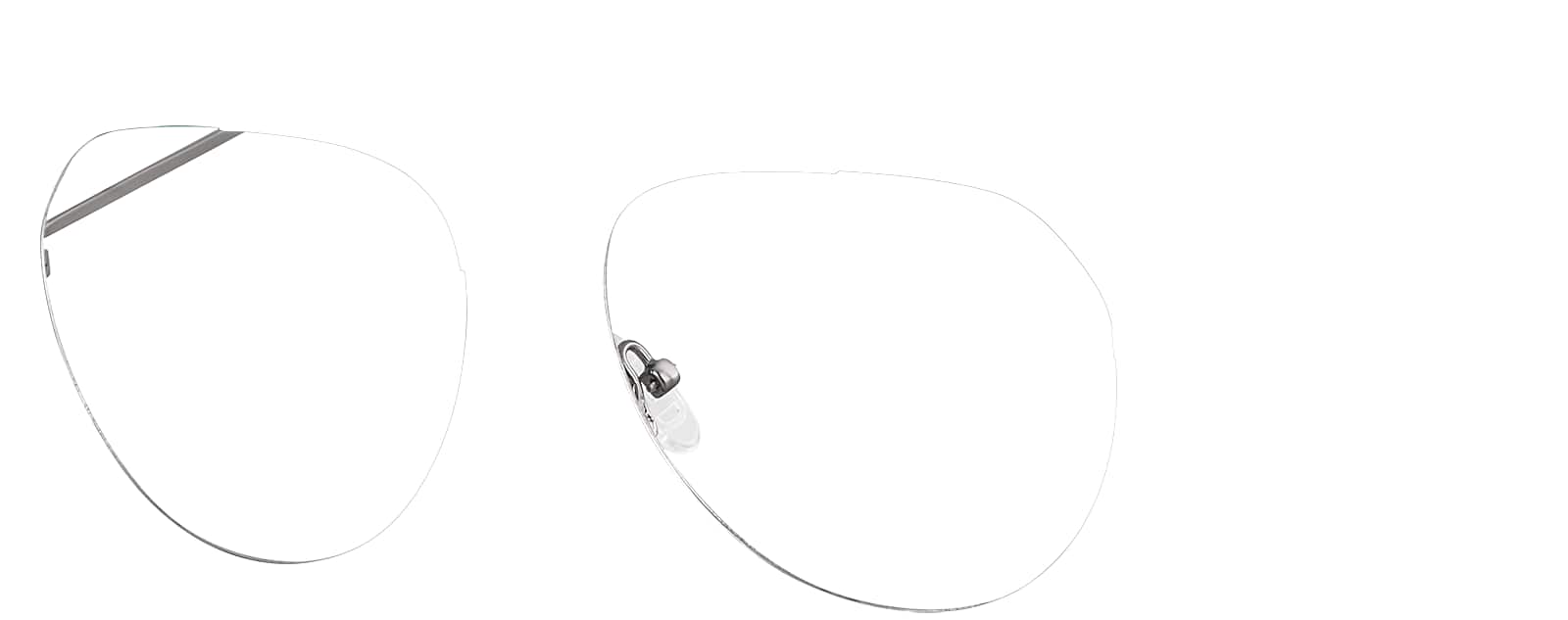 Black Aviator Glasses #3223621 | Zenni Optical