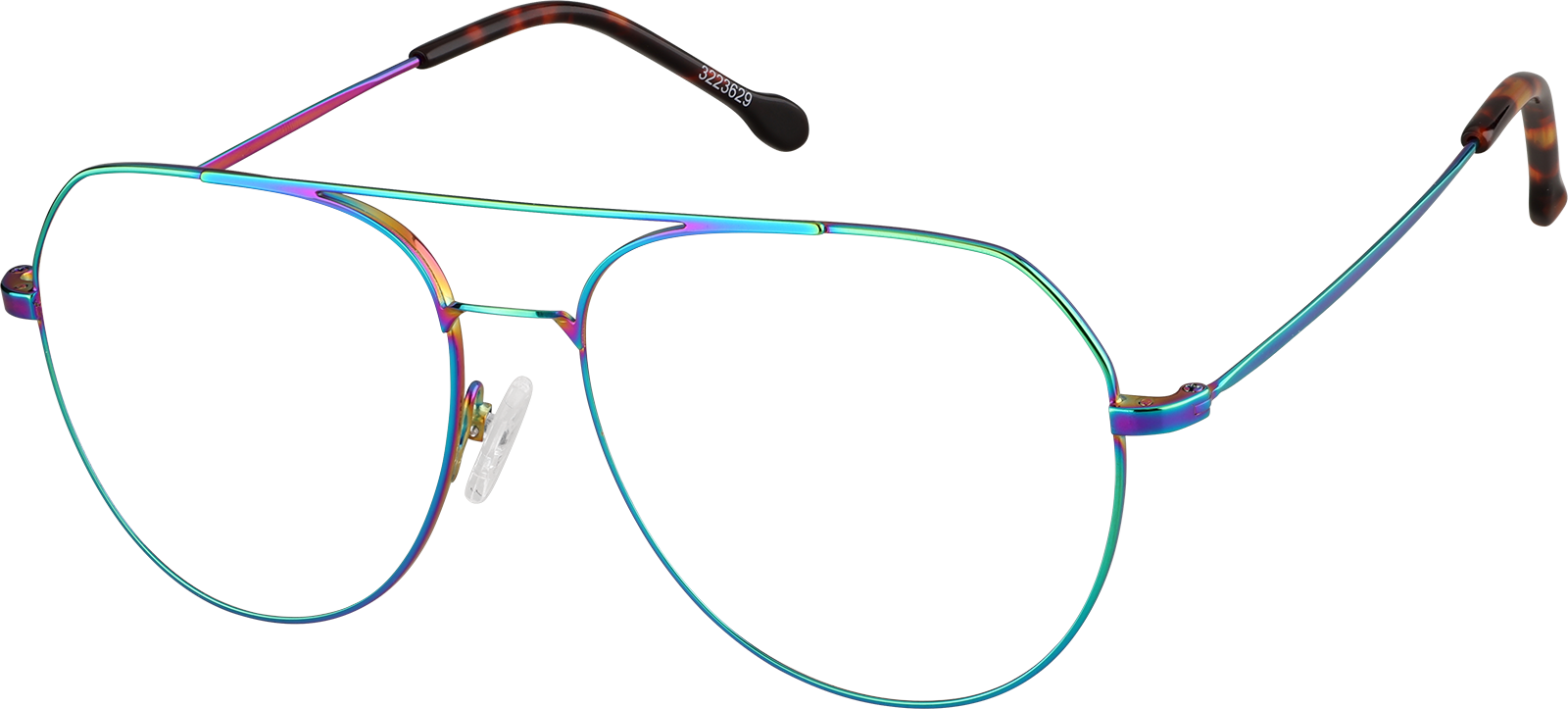 Jananon Black Geometric Glasses #3233621 | Zenni Optical