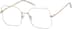 Square Glasses 3223730 in White