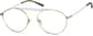 Angle view of Aviator Glasses 3223824 in Olive thumbnail