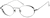 Angle view of Oval Glasses 3224012 in Grey thumbnail