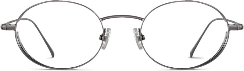 Grey Oval Glasses