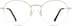 Round Glasses 3224114 in Gold