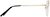 Side view of Round Glasses 3224114 in Gold thumbnail