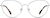 Front view of Cat-Eye Glasses 3224611 in Silver thumbnail