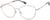 Angle view of Cat-Eye Glasses 3224619 in Rose Gold thumbnail