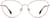 Front view of Cat-Eye Glasses 3224619 in Rose Gold thumbnail