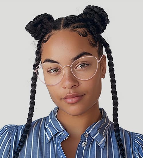 Image of Cat-Eye Glasses