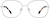 Front view of Square Glasses 3224711 in Silver thumbnail