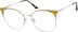 Round Glasses 3224814 in Gold