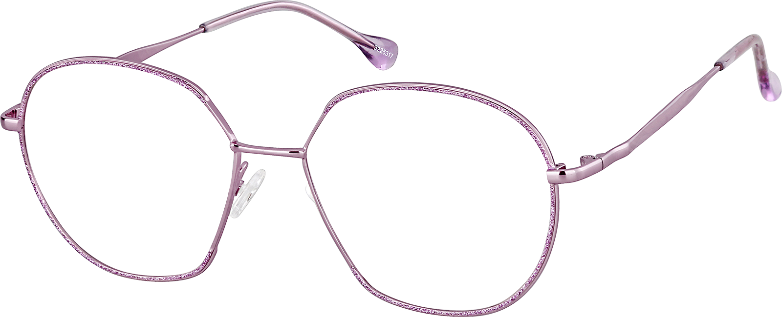 Lavender Geometric Glasses #3225317 | Zenni Optical