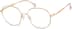 Geometric Glasses 3225319 in Gold