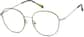 Angle view of Round Glasses 3225424 in Green thumbnail