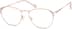 Oval Glasses 3225619 in Pink
