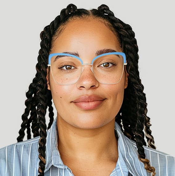 Image of Cat-Eye Glasses