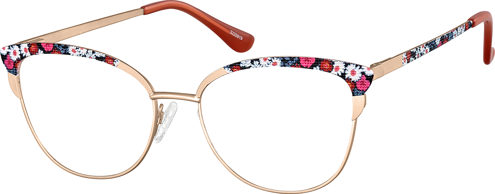 Gold Cat-Eye Glasses #3225914 | Zenni Optical Gold Cat-Eye Glasses #3225914 | Zenni Optical