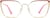 Front view of Cat-Eye Glasses 3226118 in Pink thumbnail