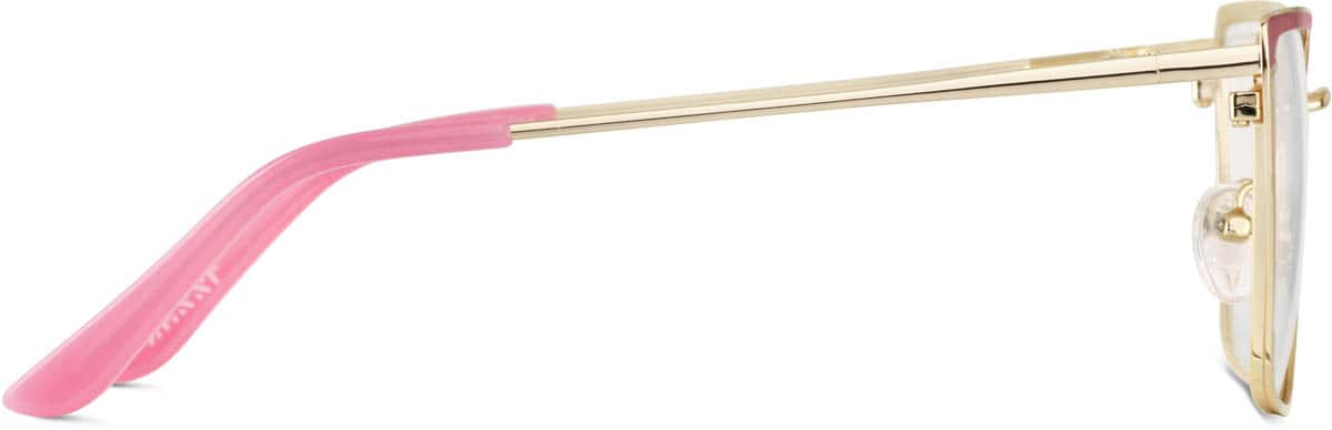 Side view of Cat-Eye Glasses 3226118 in Pink