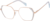 Angle view of Geometric Glasses 3226319 in Opal thumbnail