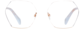 Front view of Geometric Glasses 3226319 in Opal thumbnail